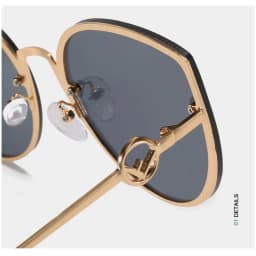 Retro Metal Cat Eye Sunglasses Women Men Small Frame Trend Cateye Sun Glasses Female Decorative Sunglass uv400