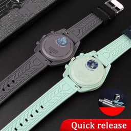 Soft Silicone Watch Band for Omega x Swatch joint MoonSwatch Diving Waterproof Rubber Strap Watch Accessories Men Women 20mm