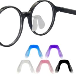 New U Shaped Nose Pads Eyeglasses Plug-in Anti Slip Silicone Bridge Strap Grip Hook Nose Pads