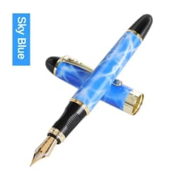 Jinhao X450 Fountain Pen M/Bent Fine Iraurita Nib Luxury Elegant Pens Writing ink Pens Office School Supplies Stationery PK 9019