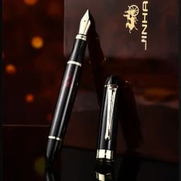 Jinhao X450 Fountain Pen M/Bent Fine Iraurita Nib Luxury Elegant Pens Writing ink Pens Office School Supplies Stationery PK 9019