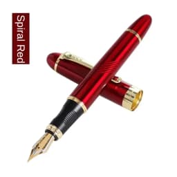 Jinhao X450 Fountain Pen M/Bent Fine Iraurita Nib Luxury Elegant Pens Writing ink Pens Office School Supplies Stationery PK 9019