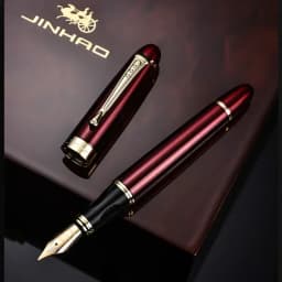 Jinhao X450 Fountain Pen M/Bent Fine Iraurita Nib Luxury Elegant Pens Writing ink Pens Office School Supplies Stationery PK 9019