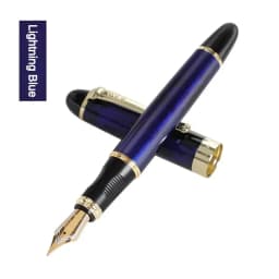 Jinhao X450 Fountain Pen M/Bent Fine Iraurita Nib Luxury Elegant Pens Writing ink Pens Office School Supplies Stationery PK 9019