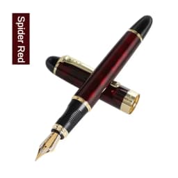 Jinhao X450 Fountain Pen M/Bent Fine Iraurita Nib Luxury Elegant Pens Writing ink Pens Office School Supplies Stationery PK 9019