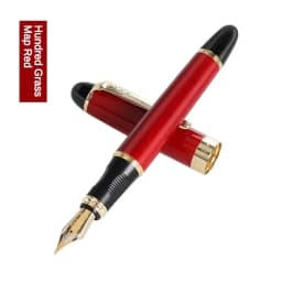 Jinhao X450 Fountain Pen M/Bent Fine Iraurita Nib Luxury Elegant Pens Writing ink Pens Office School Supplies Stationery PK 9019