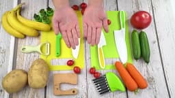 11/17Pcs Montessori Kitchen Tools Set Cookware Baking Toy Kids Safe Knives With Cutting Board Toddlers Real Cooking Accessories