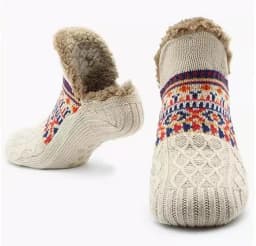 Fall Winter Non‑Slip Floor Socks Super Soft Warm Slipper Socks Unisex Snow Sleep Carpet Yoga Socks for Men Women Indoor House