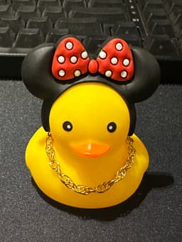 Car Rubber Duck Car Duck Decoration Dashboard Car Ornament for Car Dashboard Decoration Accessories