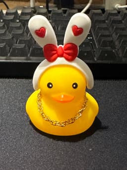 Car Rubber Duck Car Duck Decoration Dashboard Car Ornament for Car Dashboard Decoration Accessories