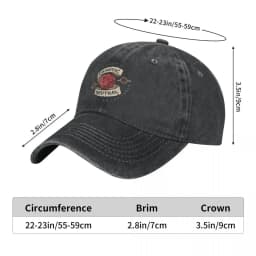 Chaotic Neutral Alignment Kinda Care Kinda Dont Baseball Caps Accessories Retro Distressed Cotton DND Game Dice Hat