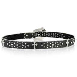 Punk Rhinestone White Belt Female Male Fashion Western Jeans Female Jeans Jewelry Fashion Design Y2K Jeans Belt