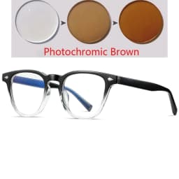 Vintage Square Prescription Glasses For The Nearsighted Rivet Frame Anti Blue Rays Student Myopes Lunettes 0 -0.5 -0.75 To -6.0