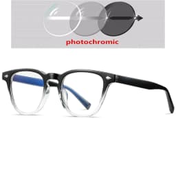 Vintage Square Prescription Glasses For The Nearsighted Rivet Frame Anti Blue Rays Student Myopes Lunettes 0 -0.5 -0.75 To -6.0