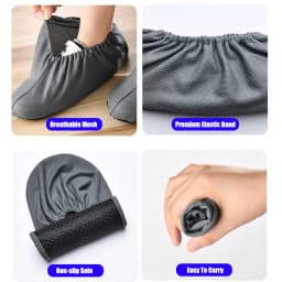 Thick Reusable Shoe Covers unisex Non-slip Washable Keep Floor Carpet Cleaning Household Shoes Protector Cover Shoes Covers hot
