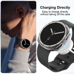 PC Case+Metal scale For Samsung galaxy watch 8 44 40mm Accessories Hollow Protective Bumper shell For galaxy watch 8 cover 44mm