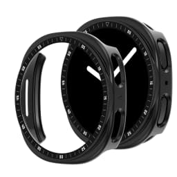 PC Case+Metal scale For Samsung galaxy watch 8 44 40mm Accessories Hollow Protective Bumper shell For galaxy watch 8 cover 44mm