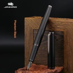 Jinhao 95 Fountain Pen Luxury Retro Design Elegant Material Clip M/F/EF Fine Nib Writing Pens Stationery Office Supplies PK 9019