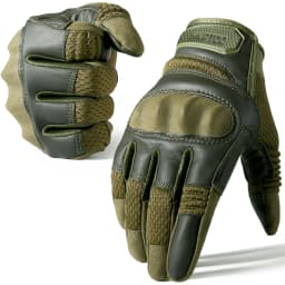 Touchscreen PU Leather Motorcycle Gloves Racing Pit Bike Riding Motorbike Moto Motocross Enduro Non-slip Protective Gear Men
