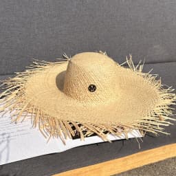 New Natural Lafite Men's Women's Sun Hats Wide-brimmed Floppy Folding UV Straw Hat Holiday Wedding Fashion Sunscreen Beach Hat