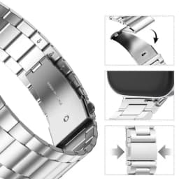 Stainless Steel Strap For Redmi Watch6 5 4 Metal Luxury Band Replacement Watchband For Xiaomi MiBand8/9Pro Sport Bracelet Correa