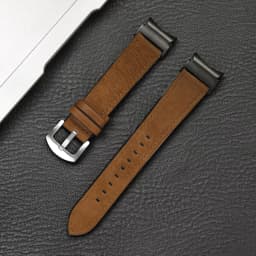 No Gap Leather Strap for Samsung Galaxy Watch 7 6 5 4 40mm 44mm 6Classic 43mm 47mm Watchband Bracelet for Galaxy Watch 5Pro 45mm