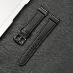 No Gap Leather Strap for Samsung Galaxy Watch 7 6 5 4 40mm 44mm 6Classic 43mm 47mm Watchband Bracelet for Galaxy Watch 5Pro 45mm