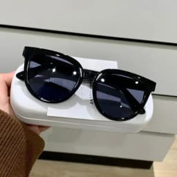 Personalized Korean High-end Sunglasses for Women Luxury Travel Round Frame Sunglasses Outdoor Sunscreen UV Protection Eyewear