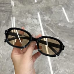 Korean Travel Retro Sunglasses UV400 Protection Eyewear Driving Glasses Sun-Protective Black Shades Glasses for Women Man