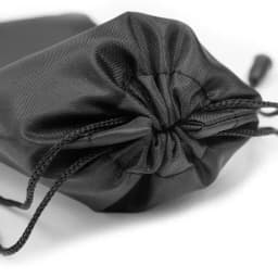 Sunglasses Storage Bag Women Men Black Waterproof Portable Storage Bag Dustproof Drawstring Fashion Glasses Bag Simple Accessory