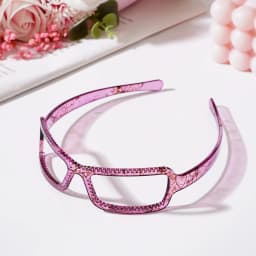 Sunglasses Frame Shape Hair Hoop Glasses Hairband For Women Girl Sweet Fixed Headband Hair Ornament Fashion Hair Accessories