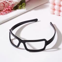 Sunglasses Frame Shape Hair Hoop Glasses Hairband For Women Girl Sweet Fixed Headband Hair Ornament Fashion Hair Accessories