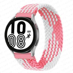 20mm 22mm Band for Samsung Galaxy watch 7/4/6/5 pro/active 2/Gear S3 braided solo loop bracelet correa Huawei watch GT 2 3 strap