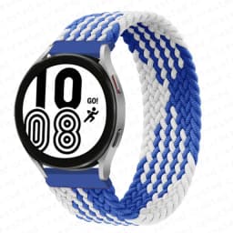 20mm 22mm Band for Samsung Galaxy watch 7/4/6/5 pro/active 2/Gear S3 braided solo loop bracelet correa Huawei watch GT 2 3 strap