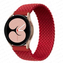 20mm 22mm Band for Samsung Galaxy watch 7/4/6/5 pro/active 2/Gear S3 braided solo loop bracelet correa Huawei watch GT 2 3 strap