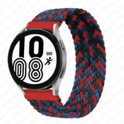 20mm 22mm Band for Samsung Galaxy watch 7/4/6/5 pro/active 2/Gear S3 braided solo loop bracelet correa Huawei watch GT 2 3 strap