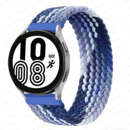 20mm 22mm Band for Samsung Galaxy watch 7/4/6/5 pro/active 2/Gear S3 braided solo loop bracelet correa Huawei watch GT 2 3 strap