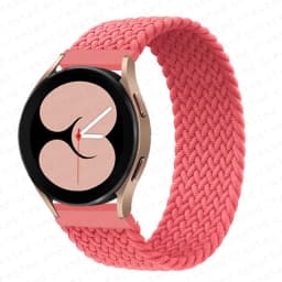 20mm 22mm Band for Samsung Galaxy watch 7/4/6/5 pro/active 2/Gear S3 braided solo loop bracelet correa Huawei watch GT 2 3 strap