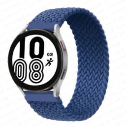 20mm 22mm Band for Samsung Galaxy watch 7/4/6/5 pro/active 2/Gear S3 braided solo loop bracelet correa Huawei watch GT 2 3 strap