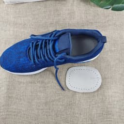 Latex Leather Heel Insoles Thicken Orthopedic Arch Support Shoes Pads Pain Relief Foot Massager Care Half Insert Increase Height
