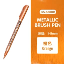 12 Color Metallic Marker Pen Resin Drawing Pen Acrylic Paint DIY Highlights Permanent Marker DIY Card Art Supplies Stationery