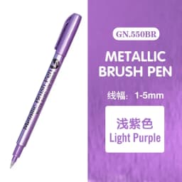 12 Color Metallic Marker Pen Resin Drawing Pen Acrylic Paint DIY Highlights Permanent Marker DIY Card Art Supplies Stationery