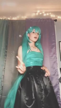Synthetic Green Wig Cosplay Green Teal Wig Double Ponytail Wig Long Green Wig With Bangs Straight wig Kawaii Wig Miku Wig