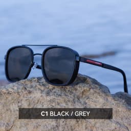 KDEAM 2026 New Man Classic Polarized Sunglasses Outdoor Sports Decoration Sun Glasses Anti Blue Light Fashion Luxury HD Glasses