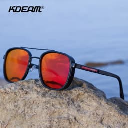 KDEAM 2026 New Man Classic Polarized Sunglasses Outdoor Sports Decoration Sun Glasses Anti Blue Light Fashion Luxury HD Glasses