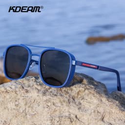 KDEAM 2026 New Man Classic Polarized Sunglasses Outdoor Sports Decoration Sun Glasses Anti Blue Light Fashion Luxury HD Glasses