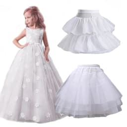 Flower Girls Petticoat Underskirt Cosplay Party Children Kids Enfant Fille Lolita Ballet Tutu Skirt Enaguas Sottogonna Mini