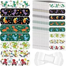 40pcs/set Cartoon Band Aid Kawaii Dinosaur Pattern Plasters for First Aid Strips Adhesive Bandages Wound Dressing Patch