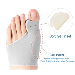Bunion Corrector, Toe Separator for Big Toe Relax, Spread and Stretch for Hallux Valgus & Bunion Support, Protector for Big Toes