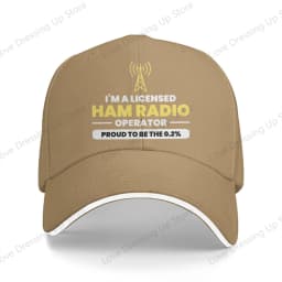 New  Men Women Baseball Caps Amateur Ham Radio Grandpa Fathers day Gift Truck Cap Golf Hats